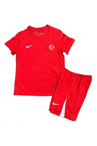 Turkey Babytruitje Uit tenue Kind EK 2024 Korte Mouw (+ Korte broeken)